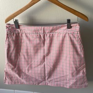 adidas plaid Athletic Skorts Sz 4 EUC